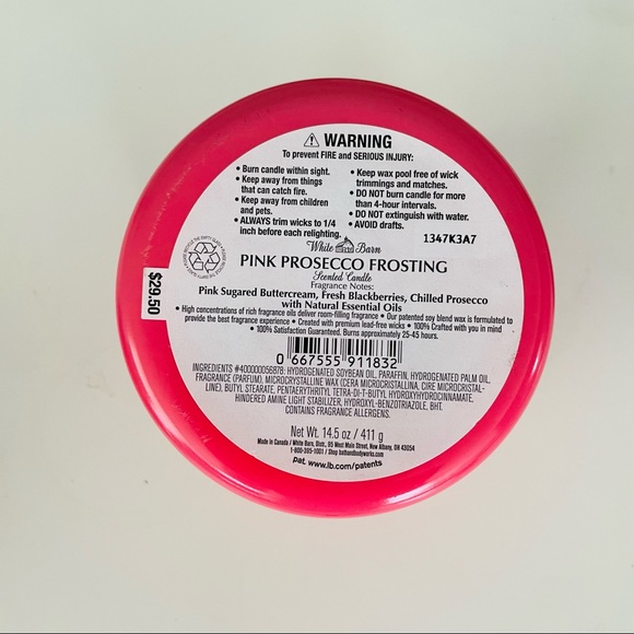 Bath and body works Pink Prosecco Frosting candle - Picture 3 of 3